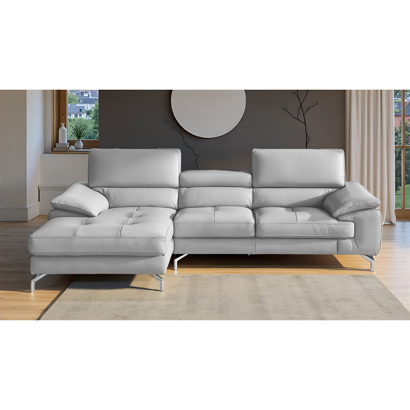 Canapé modulaire 2 pièces Sandel, Accoudoir à gauche (vu de face)