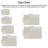Art Deco Striped Arches Indoor Area Rug Beige/Cream, Ariana MidCentury High-Low Two-Tone for Living Room, Bedroom, Kitchen, Easy-Cleaning, Pet-Friendly, Non-Shedding-1150393589