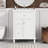 24" White Solid Wood Bathroom Vanity With Sink And Drawers | Gift Idea