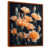 Toile avec cadre flottant brun