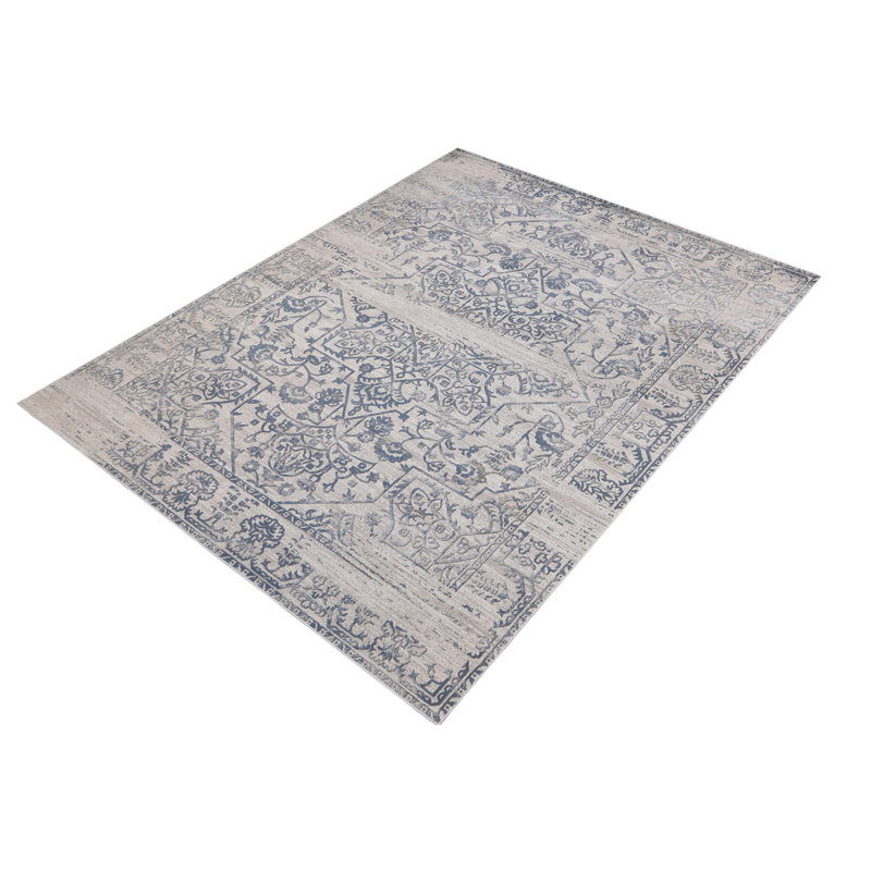 Charmine Southwestern Indoor Rug, Rectangle 4'3" x 6'