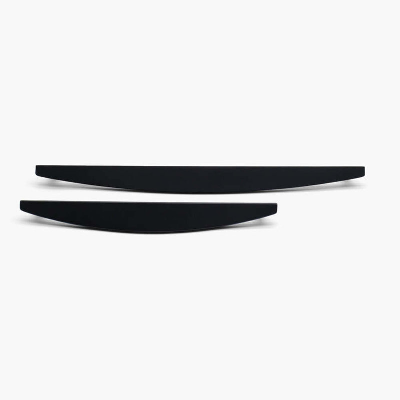 Half Moon Appliance Pull, Matte Black, 12"