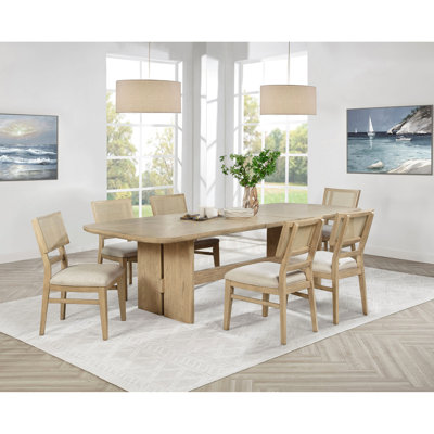 7 tables de salle à manger 7 pièces Coastal