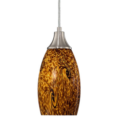 Luminaire suspendu 1 paquet noir et jaune Kurnene