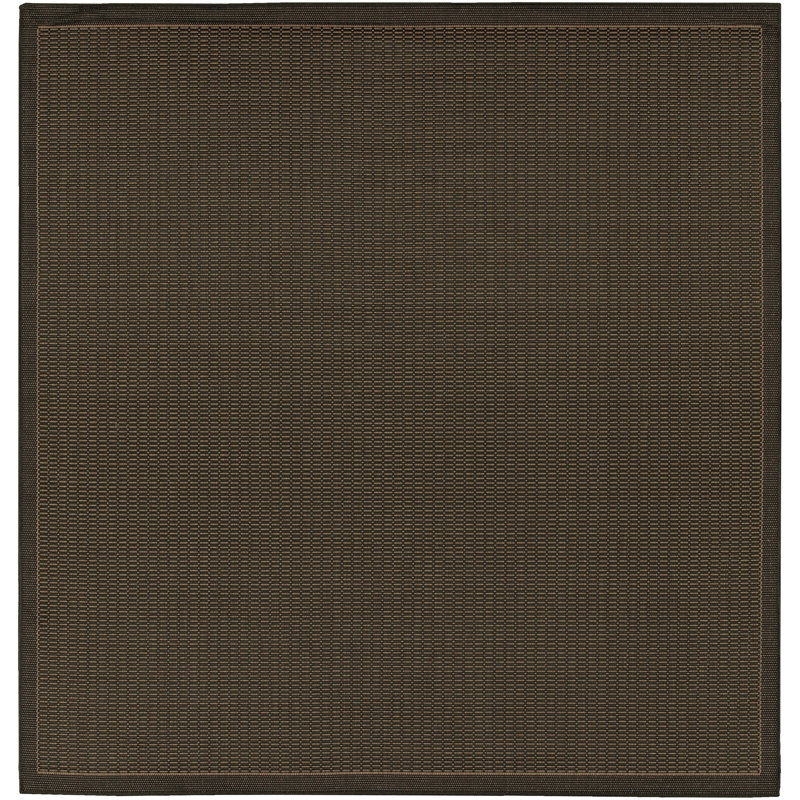 Tapis intérieur / extérieur Fierce Sella, Carré 7 pi 6 po