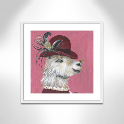Art sur toile llama