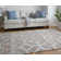 Tapis bohémien et éclectique en polyester Caide