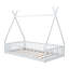 Lit simple en bois avec clôture-1696886912