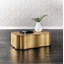 Melange Solid Wood Cocktail Table