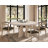 Natural Teca, 55" Dining Table-116572818-116572820