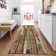 Premium Machine Washable Kumbhar AMF1301 Stripes Rug