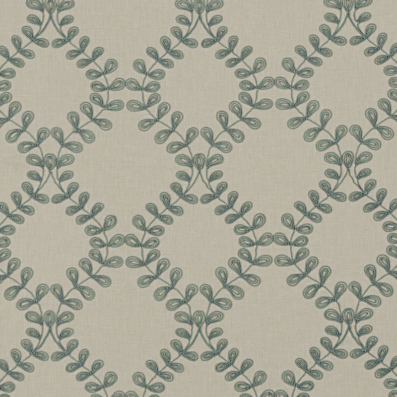 Richmond Malham Fabric, Duckegg
