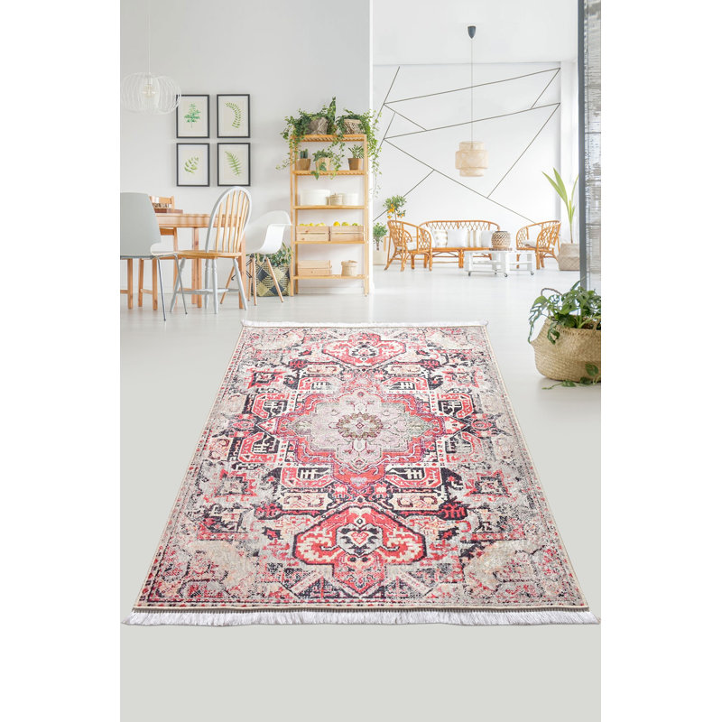 Tapis antibactérien antidérapant 100% polyester, 47,2 po x 70,9 po | Poils de 0,16 po de hauteur, lavable à la machine, base en feutre durable | Parfait pour le salon, la chambre à coucher et la salle à manger | Doux, élégant et facile à entretenir