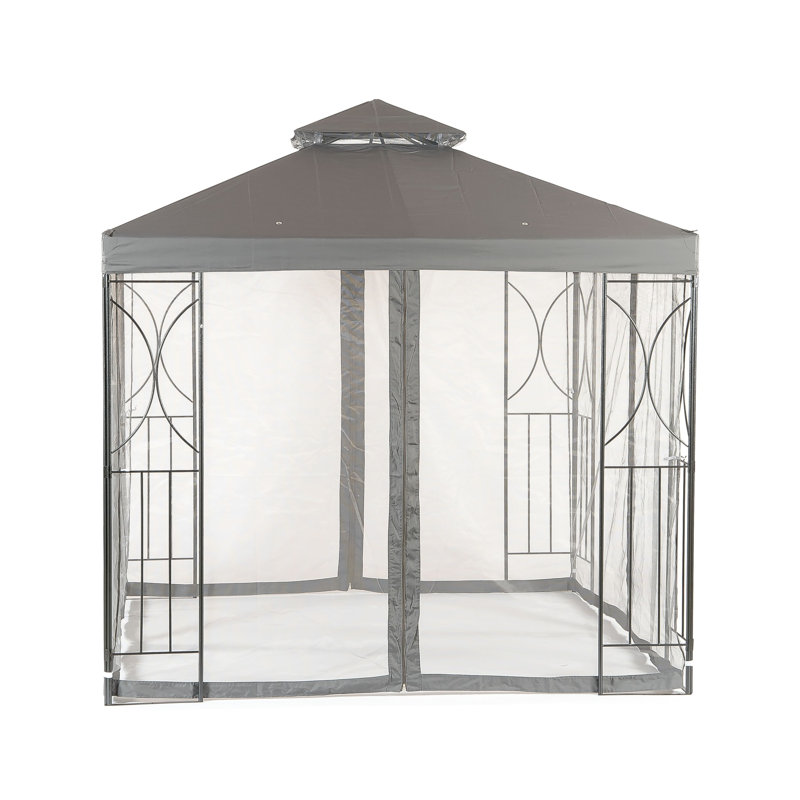 Carone 2.5m x 2.5m Gazebo, Grey