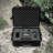 Black Plastic Equipment Box With Waterproof And Feature For Drives - Storage Ergonomic Design