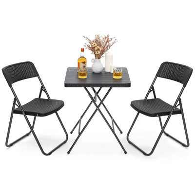 Ensemble bistro carré pour 2 personnes 23,6 po Square