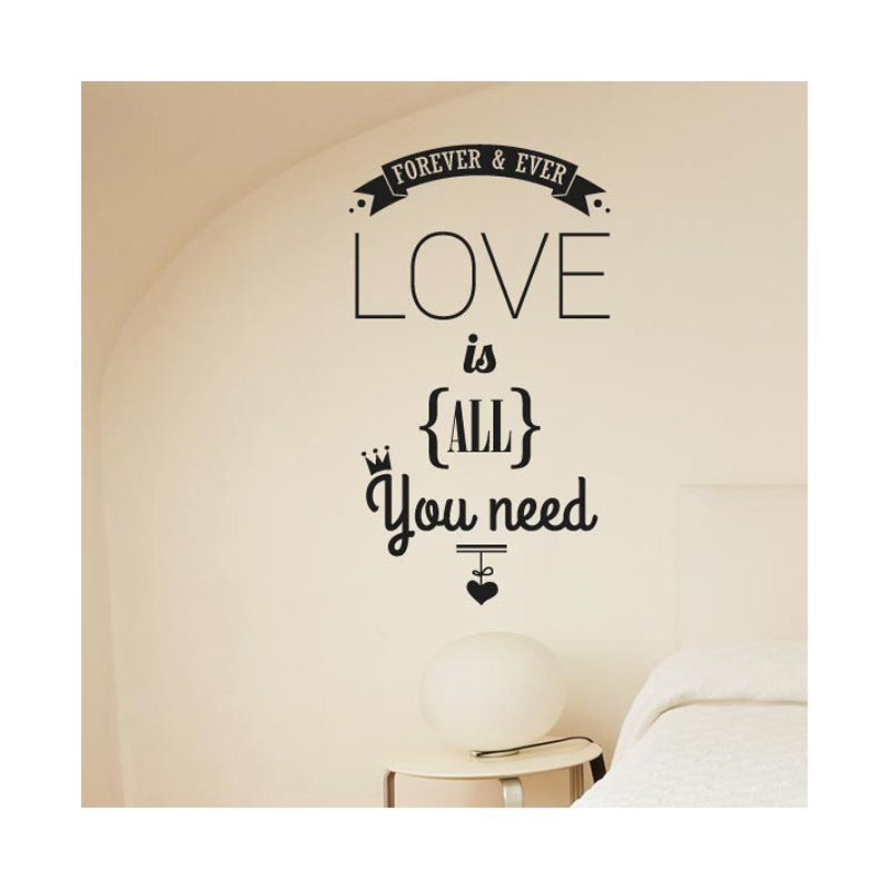 Wall Decal, Light Blue, Large