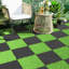 Carreaux de terrasse de patio en pierre de 12 po, tuiles de terrasse à emboîtement de module de bricolage, tuiles de cour faciles et rapides à installer pour le porche de la cour arrière du balcon de la piscine 44 pièces-124925169
