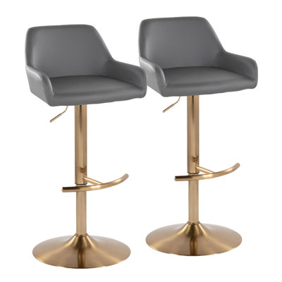 Daniella Adjustable Barstool - Set Of 2