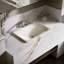 Carillon® Ceramic Rectangular Drop-in Bathroom Sink-14063138