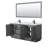 Miranda 72" Freestanding Double Bathroom Vanity with Marble Top with 70" Mirror-688790878-688790875