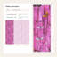 Papier peint abstrait libellules roses
