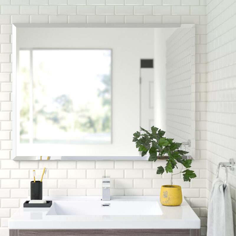 Anderton Composite Rectangle Mirror, 76cm H x 102cm W