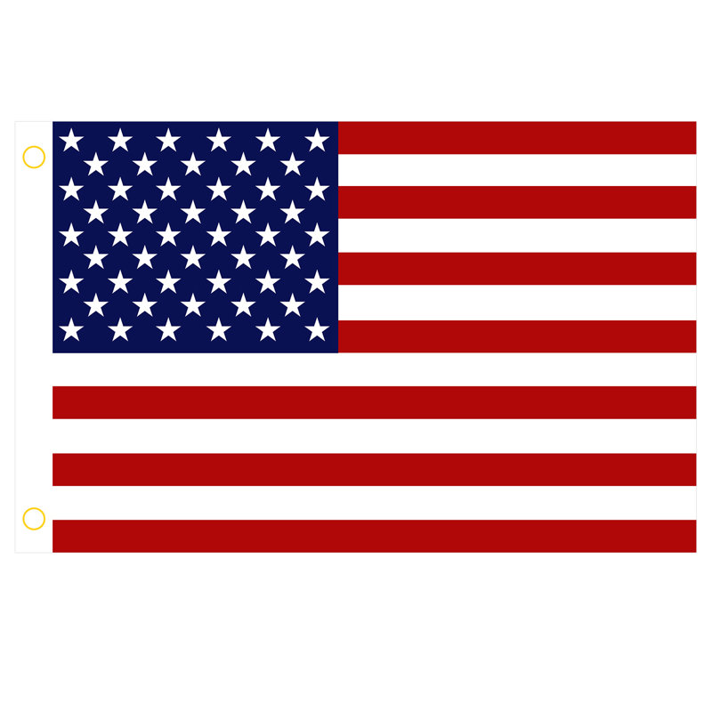 Drapeau de jardin en polyester 3 x 5 pi Esaie