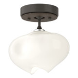 Ume Frosted Glass 1 - Light Semi Flush Mount