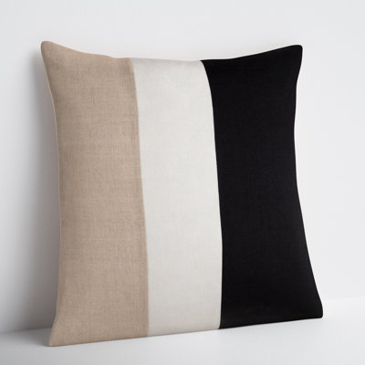 Hegg Striped Linen Throw Pillow