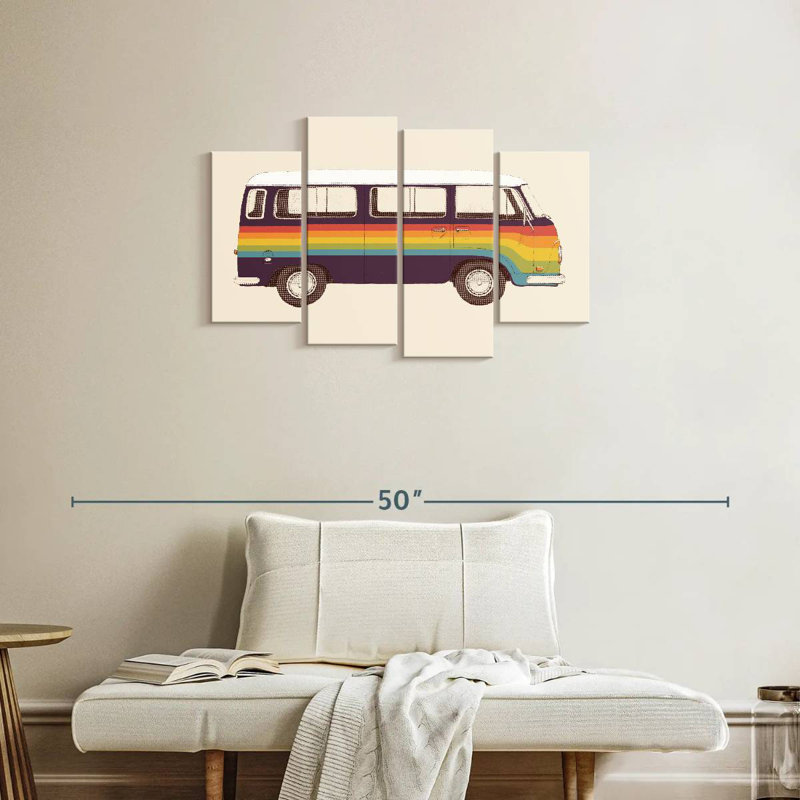 Mehar Rainbow Van, H 22 po x l 36 po