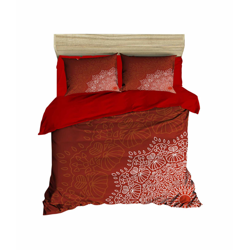 Diredra No Pattern Duvet Cover Set with Pillowcases Included