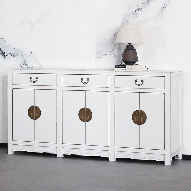 Meuble télé simple blanc