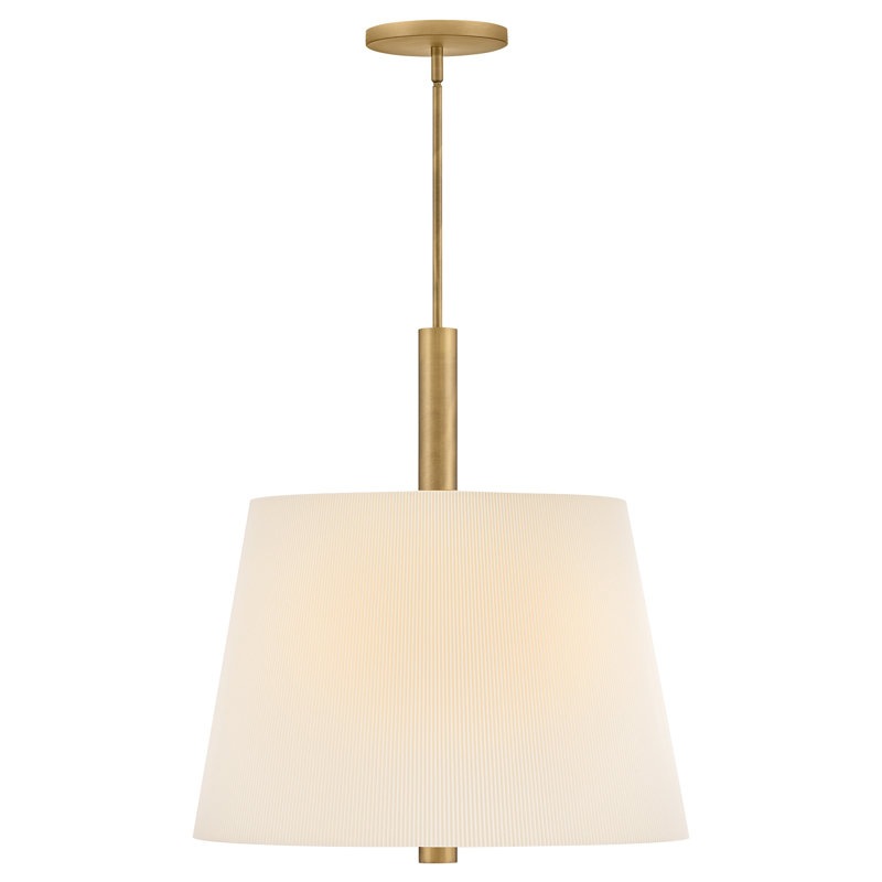 Hinkley Clive Medium Tapered Chandelier, Heritage Brass