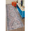 Custom Size Anti Slip Low Profile Canvas Back Mahal Red Runner Rug