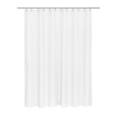 Jamarl Stall Size Extra Heavy 10 Gauge PEVA Non-Toxic Vinyl Shower Curtain Liner With Metal Grommets (54" X 78") - Ivory