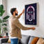Neon Jukebox Retro - Wrapped Canvas-1356151738-1356151739