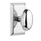 Homestead Single Dummy Door Knob with Studio Plate