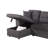 Senter Upholstered L-Shaped Sectional Reversible-790707136