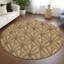 Tapis de style Mid-Century intérieur / extérieur lavable à la machine Lipman ACN2426-696707123