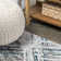 Reider Modern Abstract Gray/Turquoise Rug