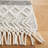 Tenafly Hand Loomed Wool/Cotton Southwestern Rug in Black/Ivory-932140688