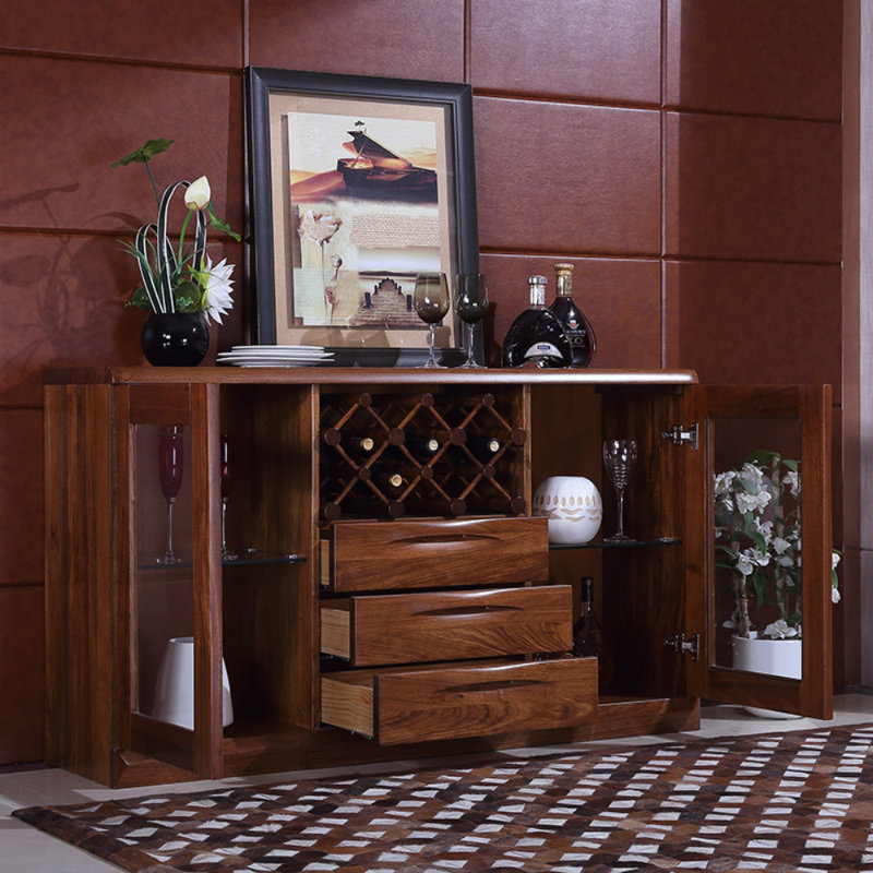 Simple Solid Wood Sideboard