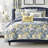 Giverney Yellow Cotton Duvet Cover Set Cotton 8 Piece Designer Set-102156506