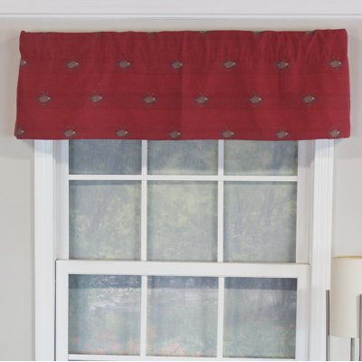 Cotton Tailored Window Valance