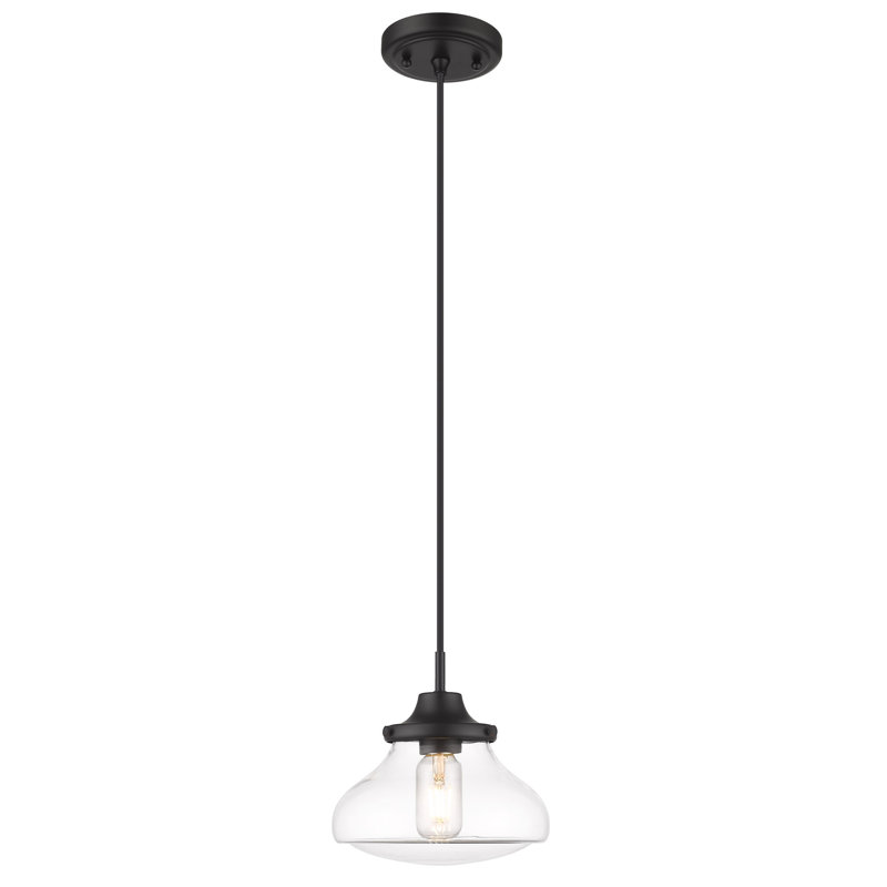Luminaire suspendu simple à 1 lumière Dauphine