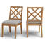 Chaise d'appoint d'extérieur en teck Haley-70064676-93646352-38582261
