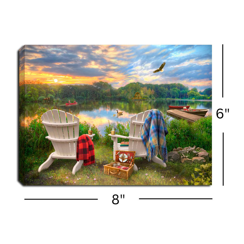 Toile Adirondack 8 pi x 6 po