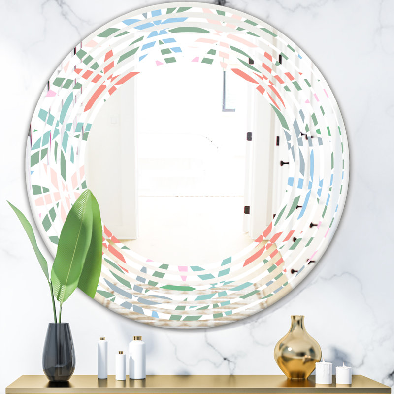 Miroir mural Space Rhombus, H 31,5 po x l po
