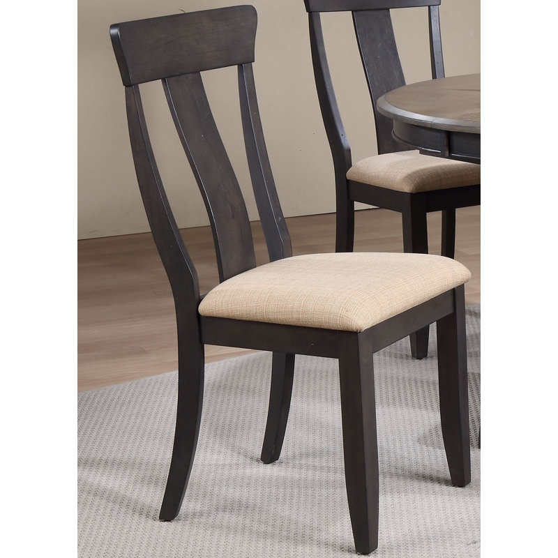 Franck Four Leg Dining Set, Black Stone
